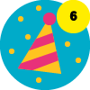 Ton sixième anniversaire !