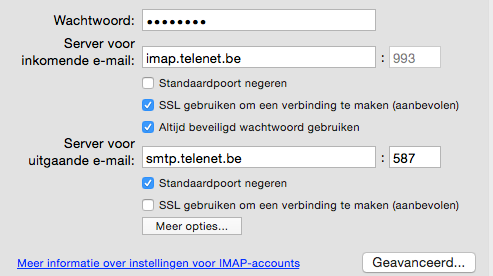 Outlook config mac 2011