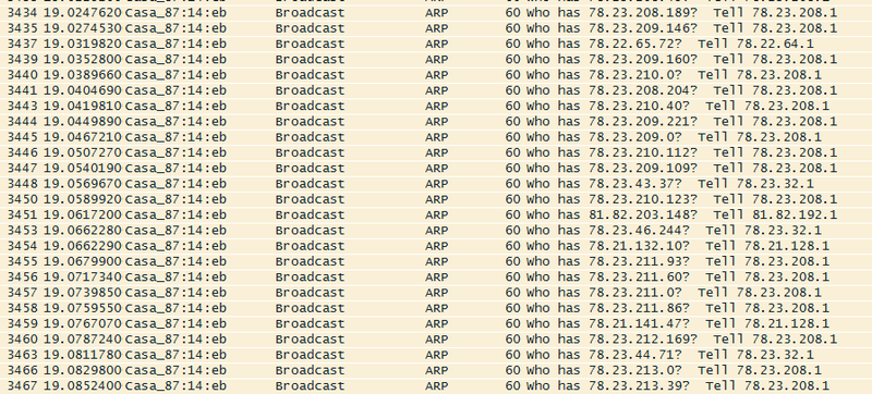 wireshark trace