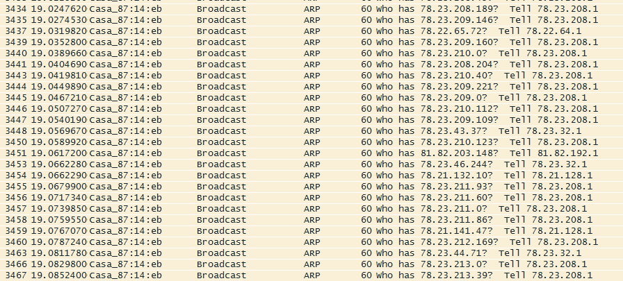 wireshark trace