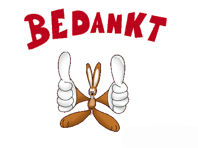 Bedankt